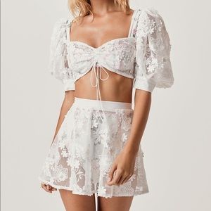 ISO For Love and Lemons Crochet Daisy Skirt